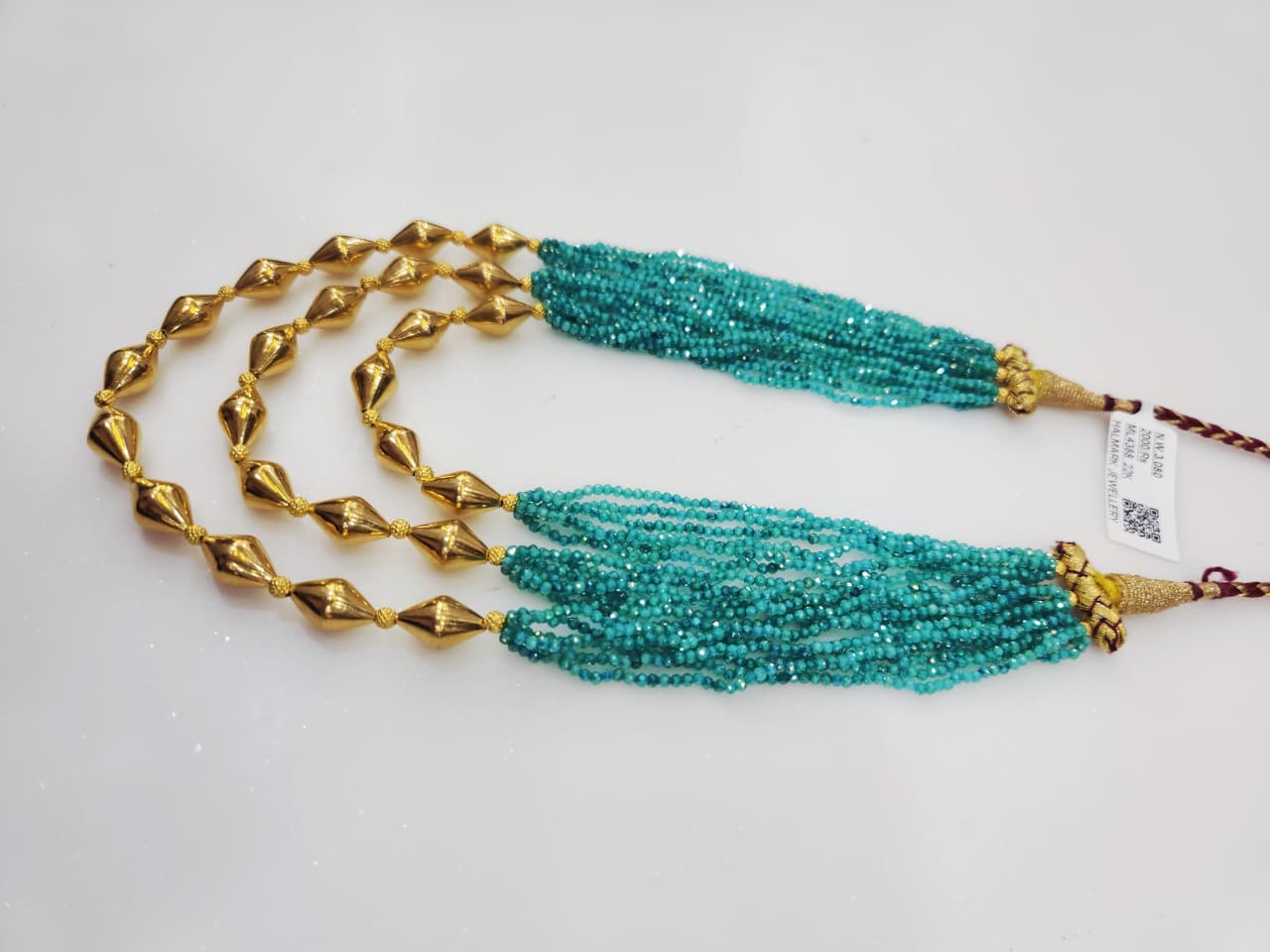 Cardamom shape Bloom Gold Set